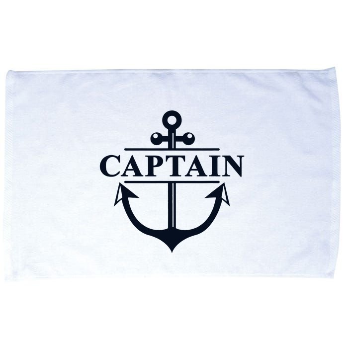 Captain & First Mate Matching Set Pontoon Boat Sailing Microfiber Hand Towel