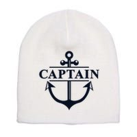 Captain & First Mate Matching Set Pontoon Boat Sailing Short Acrylic Beanie