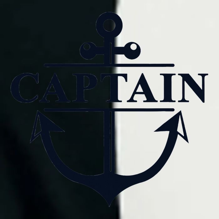 Captain & First Mate Matching Set Pontoon Boat Sailing Infant Baby Jersey Bodysuit