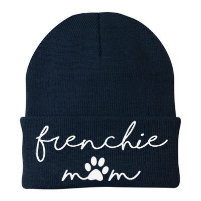 Cute Frenchie Mom Knit Cap Winter Beanie