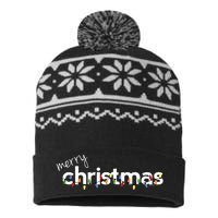 Christmas For Merry Xmas Idea USA-Made Snowflake Beanie