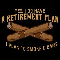 Cigar For Men Cigar Smoker Grandpa Dad Fathers Day 7-Panel Snapback Hat