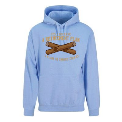 Cigar For Men Cigar Smoker Grandpa Dad Fathers Day Unisex Surf Hoodie