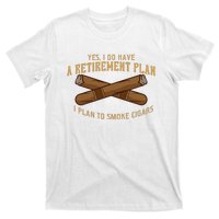 Cigar For Men Cigar Smoker Grandpa Dad Fathers Day T-Shirt