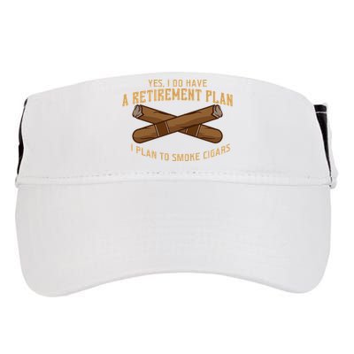 Cigar For Men Cigar Smoker Grandpa Dad Fathers Day Adult Drive Performance Visor