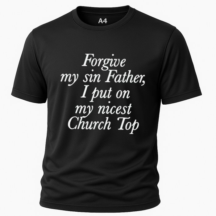 Chaewon Forgive My Sin Father I Put On My Nicest Church Cooling Performance Crew T-Shirt