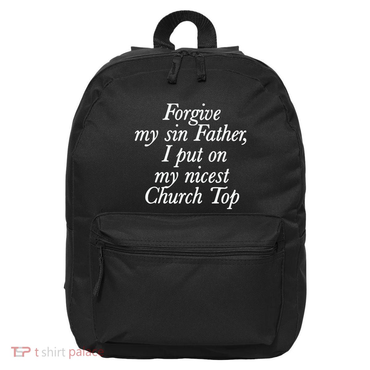Chaewon Forgive My Sin Father I Put On My Nicest Church 16 in Basic Backpack