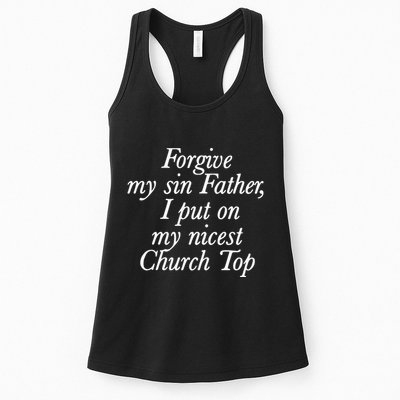 Chaewon Forgive My Sin Father I Put On My Nicest Church Womens Tank Top