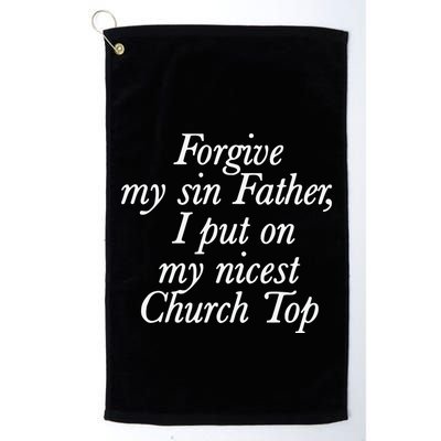 Chaewon Forgive My Sin Father I Put On My Nicest Church Golf Towel