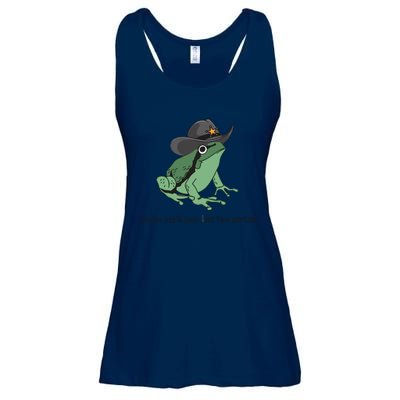 Cowboy Frog Meme You Just Yeed Your Last Haw Ladies Essential Flowy Tank