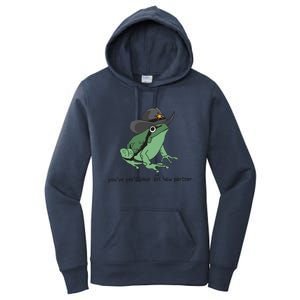 Cowboy Frog Meme You Just Yeed Your Last Haw Women's Pullover Hoodie