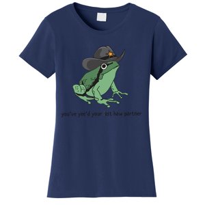 Cowboy Frog Meme You Just Yeed Your Last Haw Women's T-Shirt