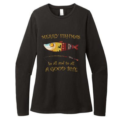 Christmas FisherS Merry Fishmas To All Christmas Fishing Gift Womens CVC Long Sleeve Shirt