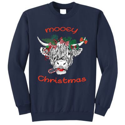 Cow Farmer Mooey Christmas Sweatshirt