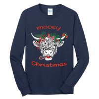 Cow Farmer Mooey Christmas Tall Long Sleeve T-Shirt