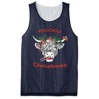 Cow Farmer Mooey Christmas Mesh Reversible Basketball Jersey Tank