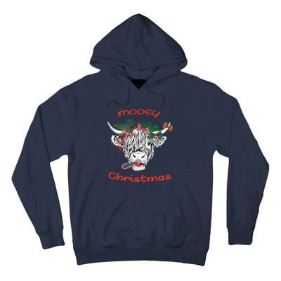 Cow Farmer Mooey Christmas Tall Hoodie