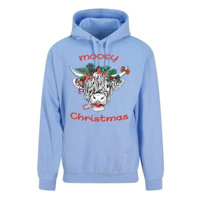 Cow Farmer Mooey Christmas Unisex Surf Hoodie