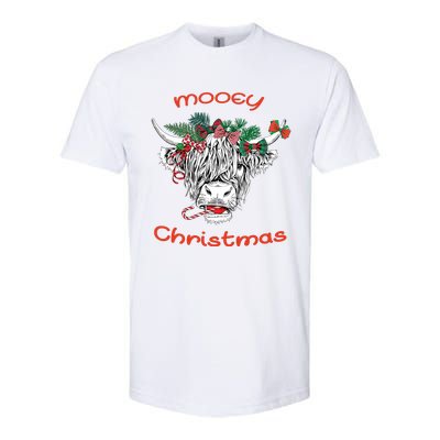 Cow Farmer Mooey Christmas Softstyle CVC T-Shirt