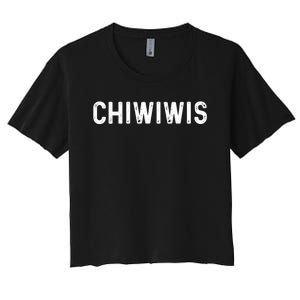 Chiwiwis Funny Mma Fighter Quote For Fans And Athletes Women's Crop Top Tee