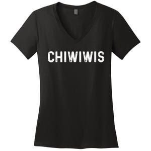 Chiwiwis Funny Mma Fighter Quote For Fans And Athletes Women's V-Neck T-Shirt