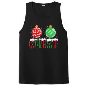 ChestNuts Funny Matching Chestnuts Christmas Couples Chest PosiCharge Competitor Tank