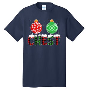 ChestNuts Funny Matching Chestnuts Christmas Couples Chest Tall T-Shirt