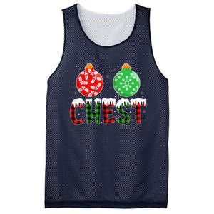 ChestNuts Funny Matching Chestnuts Christmas Couples Chest Mesh Reversible Basketball Jersey Tank