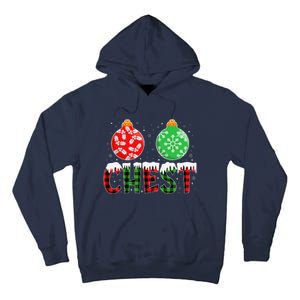 ChestNuts Funny Matching Chestnuts Christmas Couples Chest Tall Hoodie