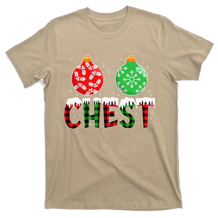 ChestNuts Funny Matching Chestnuts Christmas Couples Chest T-Shirt