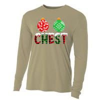 ChestNuts Funny Matching Chestnuts Christmas Couples Chest Cooling Performance Long Sleeve Crew