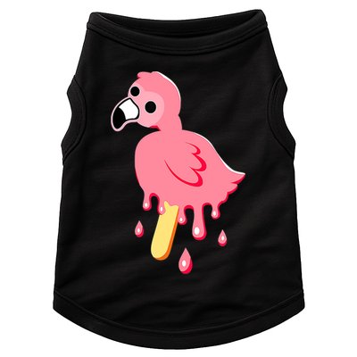 Cute Flamingo Merch Mrflimflam Bird Popsicle Ice Cream Day Gift Doggie Tank