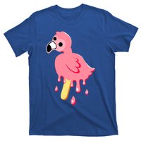 Cute Flamingo Merch Mrflimflam Bird Popsicle Ice Cream Day Gift T-Shirt