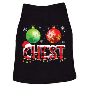 Chestnuts Funny Matching Couples Christmas Lights Nuts Chest Doggie Tank