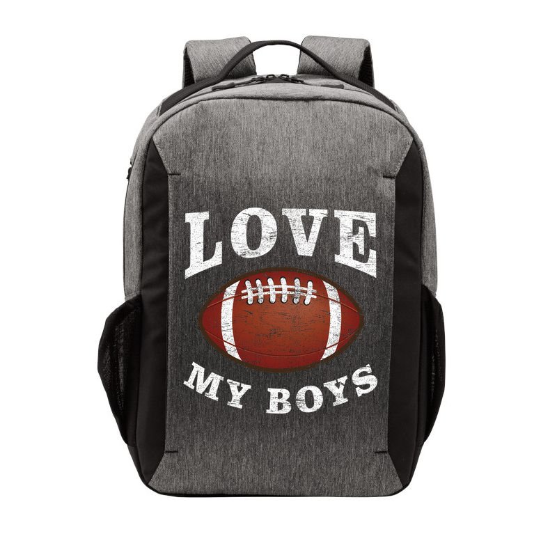 Cute Football Mom I Love My Football For Mom Birthday Gift Vector Backpack
