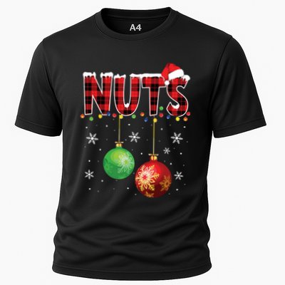 Chestnuts Funny Matching Couples Christmas Lights Nuts Performance Shirt