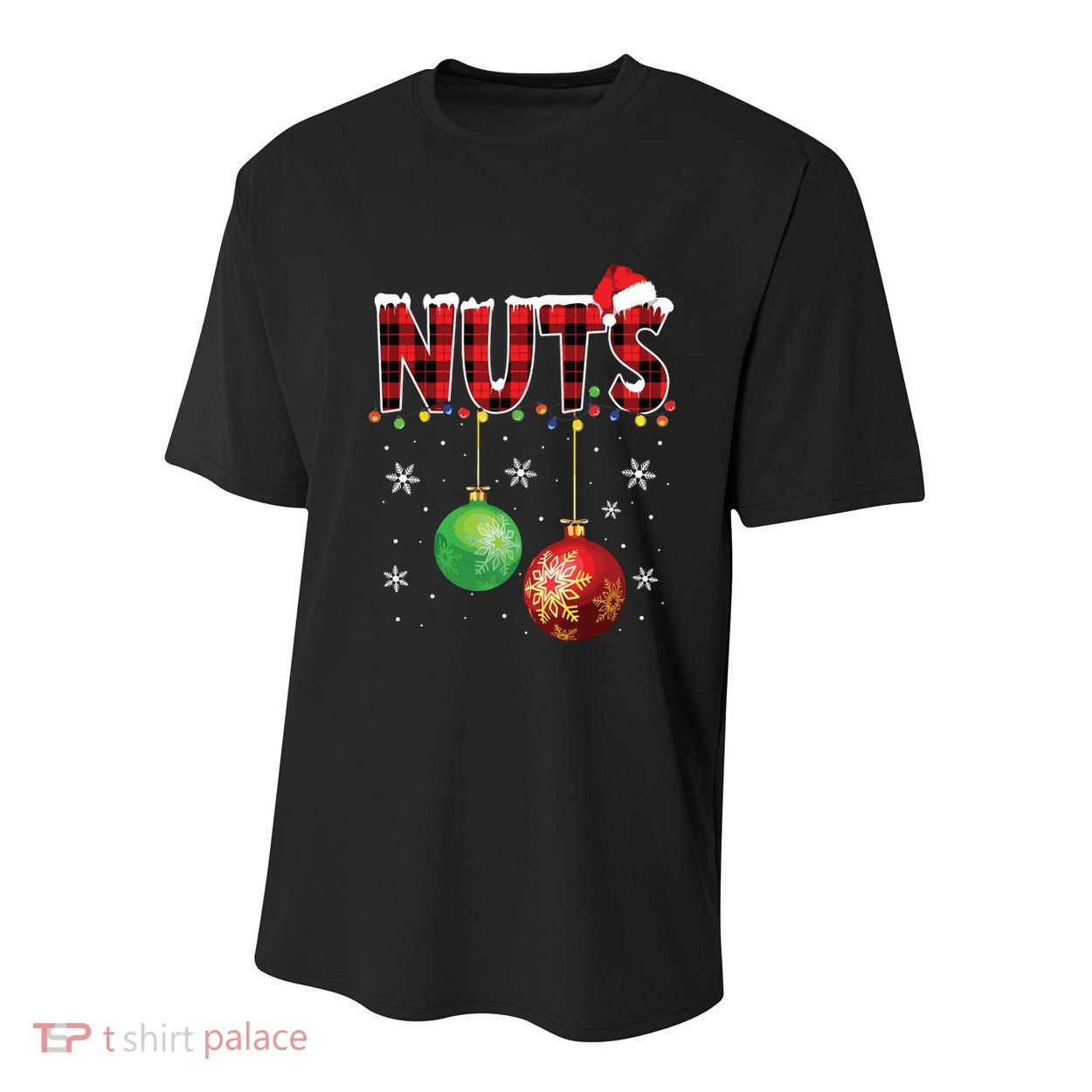Chestnuts Funny Matching Couples Christmas Lights Nuts Youth Performance Sprint T-Shirt