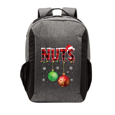 Chestnuts Funny Matching Couples Christmas Lights Nuts Vector Backpack