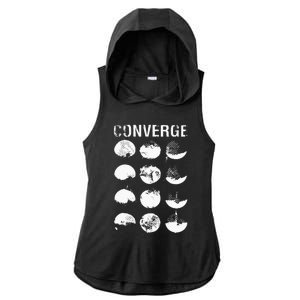 Converge For Men And Women Ladies PosiCharge Tri-Blend Wicking Draft Hoodie Tank