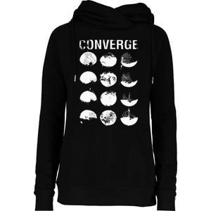 Converge For Men And Women Womens Funnel Neck Pullover Hood