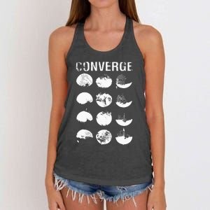 Converge For Men And Women Women's Knotted Racerback Tank