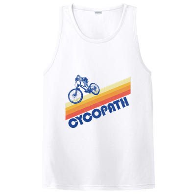 Cycopath! Funny Mountain Biking Vintage Retro 80s PosiCharge Competitor Tank