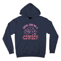 Cupid Find Me A Cowboy Western Style Funny ValentineS Day Hoodie