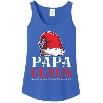 Christmas Family Matching Papa Claus Gift Ladies Essential Tank