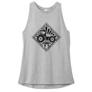 ClarksonS Farm My Tractor Or Yours Ladies PosiCharge Tri-Blend Wicking Tank