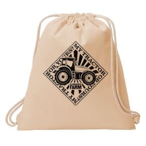 ClarksonS Farm My Tractor Or Yours Drawstring Bag