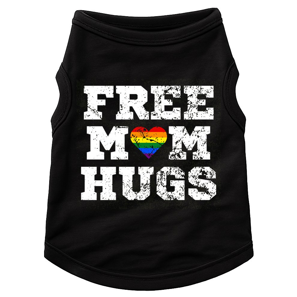 Classic Free Mom Hugs Free Mom Hugs Rainbow Pride Gift Doggie Tank