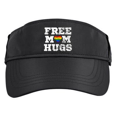 Classic Free Mom Hugs Free Mom Hugs Rainbow Pride Gift Adult Drive Performance Visor