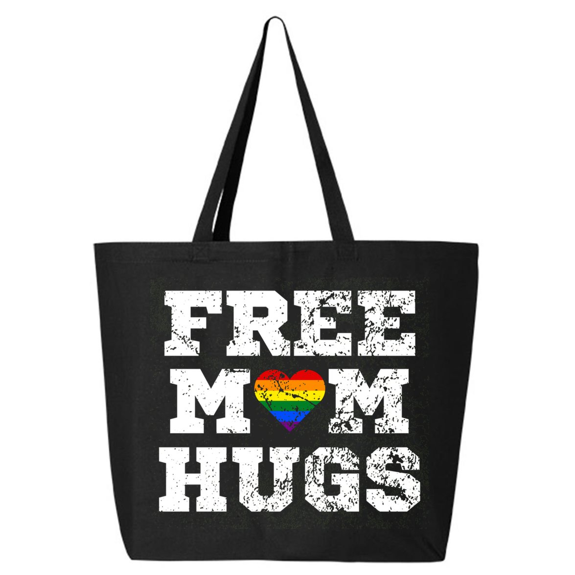 Classic Free Mom Hugs Free Mom Hugs Rainbow Pride Gift 25L Jumbo Tote