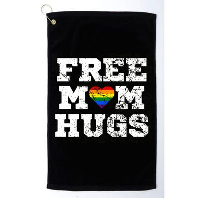 Classic Free Mom Hugs Free Mom Hugs Rainbow Pride Gift Golf Towel